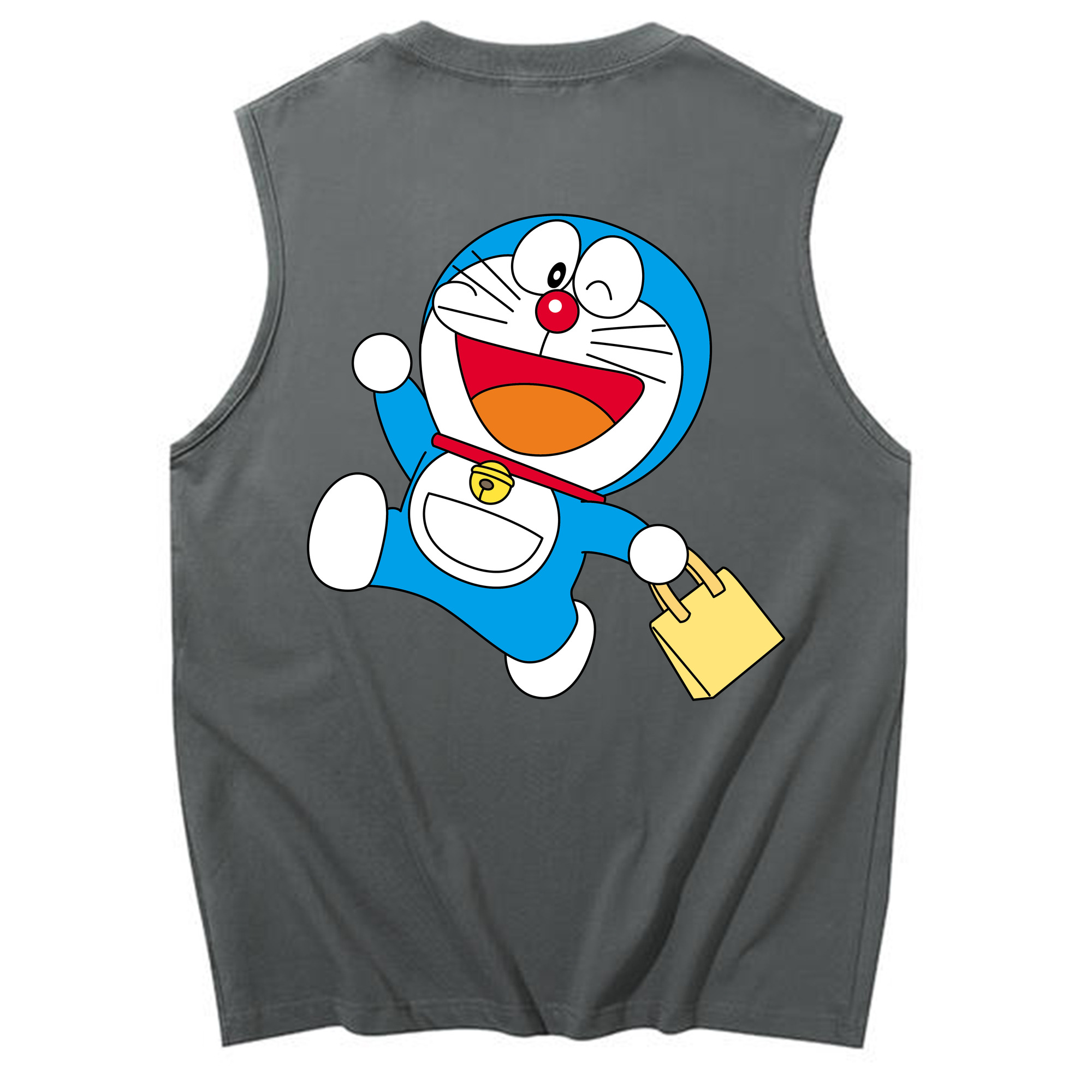 （画像用） ドラえもん Doraemon コットン100％タンクトップ（背面プリント）